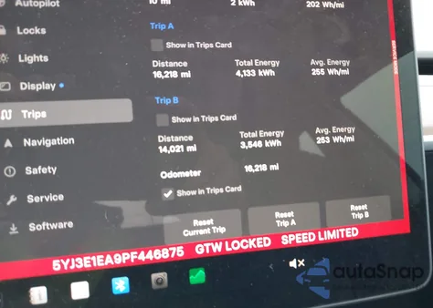 2023 Tesla Model 3 from USA, damaged, VIN 5YJ3E1EA9PF446875